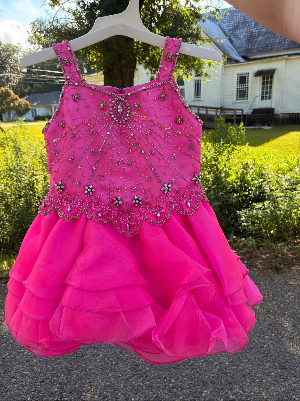 Little Rosie Toddler pageant dress - 24 months
